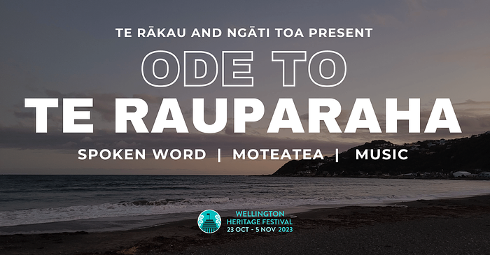 Ode to Te Rauparaha logo